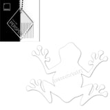 Acrylic Frog Shape - LaserworksUK