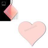 Acrylic Hearts Wedding Table Scatter (Pack of 50) - Laserworksuk