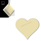 Acrylic Hearts Wedding Table Scatter (Pack of 50) - Laserworksuk