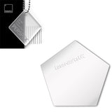 Acrylic Pentagon Blanks (6cm Pack of 8) - Laserworksuk