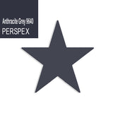Star Shaped Acrylic Blanks - 25cm