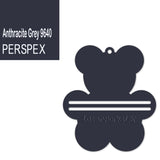 Acrylic Teddy Bear Money Holder Blanks (Pack of 3) - Laserworksuk