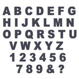 Ariel Bold 10cm Acrylic Letters & Numbers - 40 Different Colours - Laserworksuk
