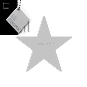Star Shaped Acrylic Blanks - 25cm - Laserworksuk