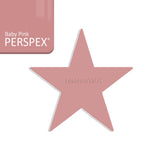 Star Shaped Acrylic Blanks - 25cm