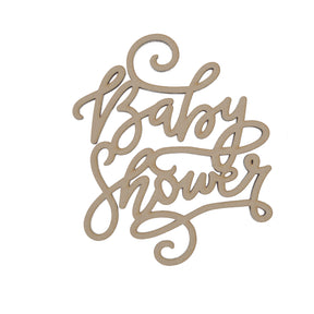 Baby Shower Sign - Party Decoration - Laserworksuk
