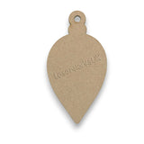 Wooden Christmas Bauble Shapes - Hanging Blank Xmas Decorations