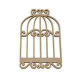 Bird Cage MDF Craft Shapes - Laserworksuk