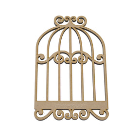 Bird Cage MDF Craft Shapes - LaserworksUK
