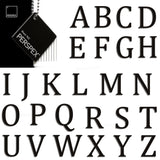 Acrylic 7.5cm High Letters & Numbers - 40+ Colours - Multi Buy Discounts - Laserworksuk