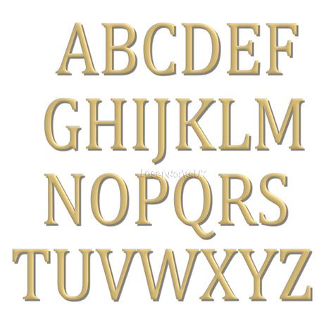 Wooden Letters & Numbers 2cm-40cm | Toy Box | Laserworksuk - LaserworksUK