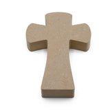 18mm Freestanding Cross - Crucifix Craft Shape - Laserworksuk
