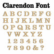 Wooden Alphabet Letter & Number 2cm - 40cm - F21 - LaserworksUK