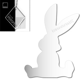 Acrylic Easter Cute Bunny Blanks (pack of 6) - Laserworksuk