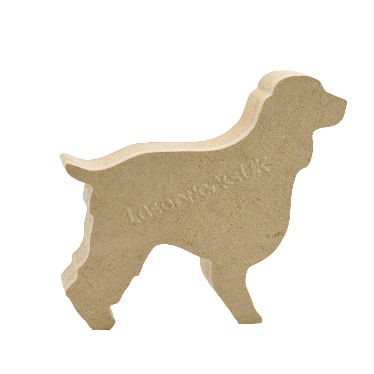 Freestanding Cocker Spaniel Dog Shapes - Laserworksuk