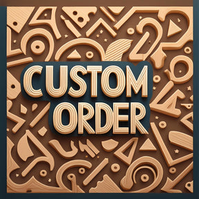 Custom Order - Laser cut wood - LaserworksUK