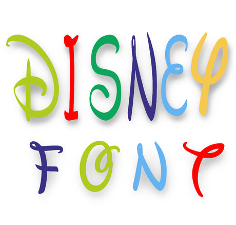 Acrylic Letters - 3cm High - Disney Font Perspex Letters & Numbers - 25 Colours - Laserworksuk