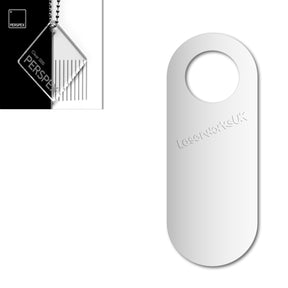 Acrylic Door Hanger Blanks - Style 4 - Laserworksuk