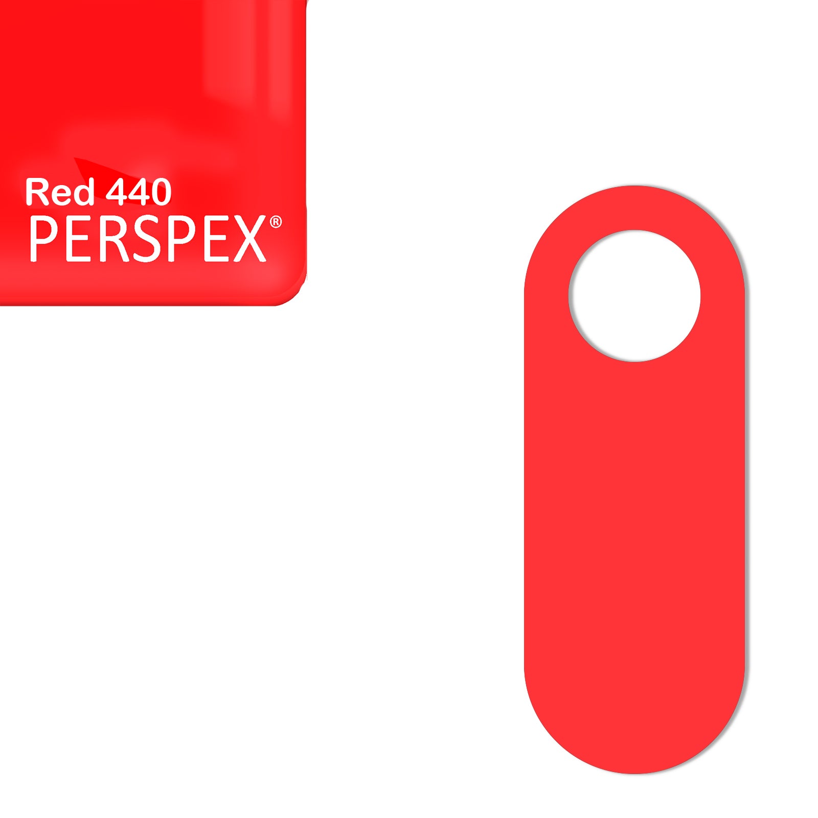 Acrylic Door Hanger Blanks - Style 4 - Laserworksuk