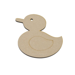 Cute Baby Duck MDF Craft Shapes - LaserworksUK