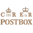 EIIR CIIR Letters and Crown - Wedding Post Box Sign - Laserworksuk