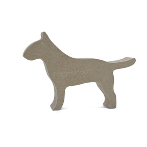 Freestanding English Bull Terrier Dog Shapes - Laserworksuk