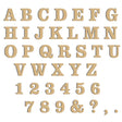 Wooden Alphabet Letter & Number 2cm - 40cm - F21 - LaserworksUK