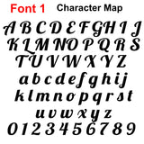 Personalised Script Names Words & Letters | Laserworksuk - LaserworksUK