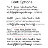 Engraved Wooden White MDF Hearts - Laserworksuk