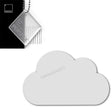 Cast Acrylic Cloud Shapes - Nursery Blanks (20cm Pack of 1) - Laserworksuk