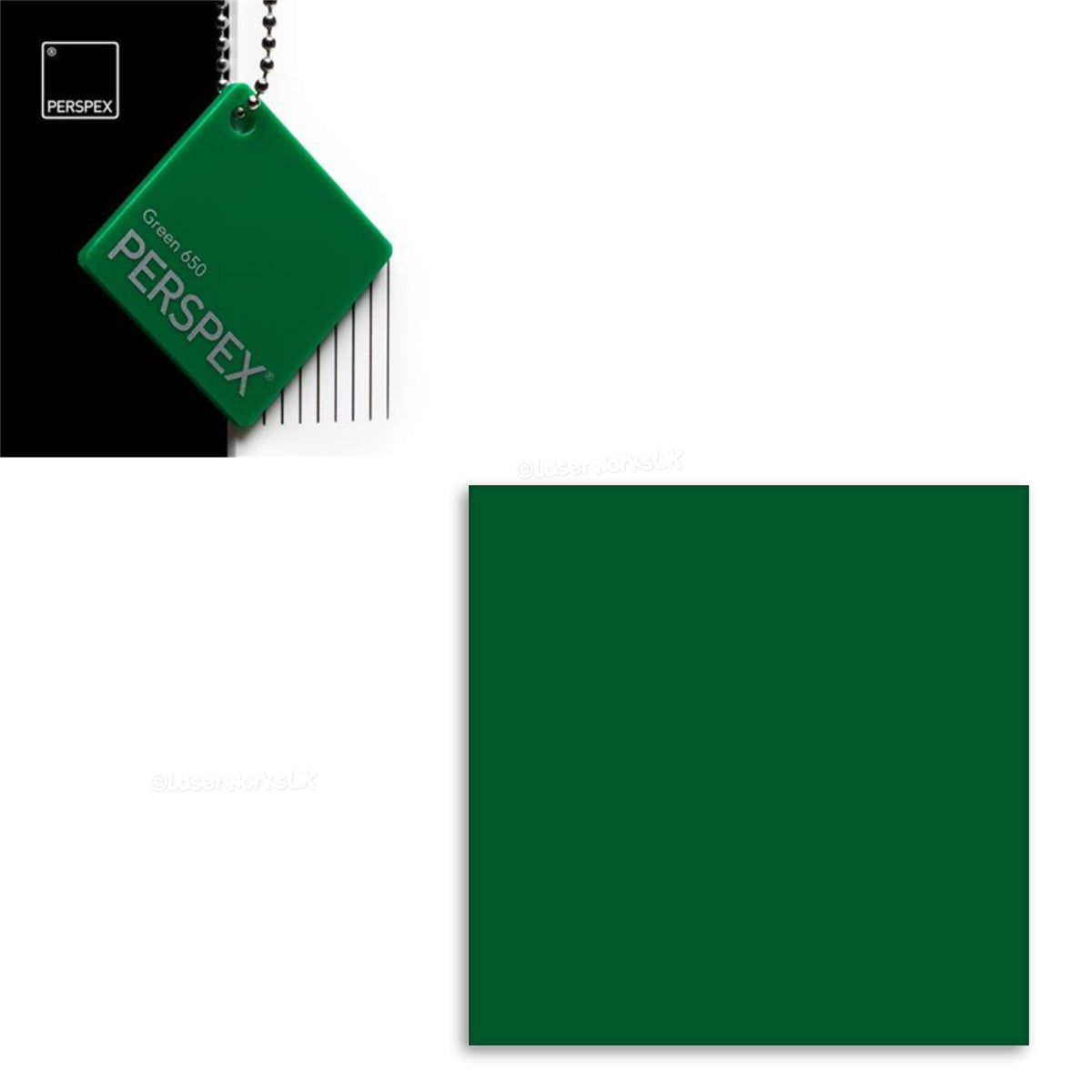 Acrylic Square Blanks - (15cm Pack of 3)