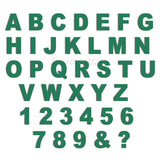 Ariel Bold 10cm Acrylic Letters & Numbers - 40 Different Colours - Laserworksuk