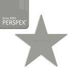 Star Shaped Acrylic Blanks - 25cm