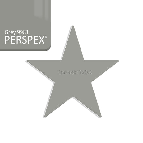 Star Shaped Acrylic Blanks - 25cm - Laserworksuk