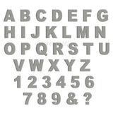 Ariel Bold 10cm Acrylic Letters & Numbers - 40 Different Colours - Laserworksuk