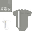 Acrylic Baby Vest - Bodysuit Money Holder Blanks (Pack of 5) - Laserworksuk