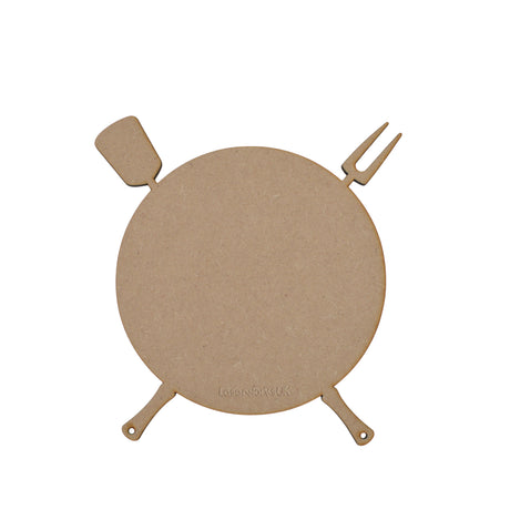 Wooden Barbecue Sign - 3mm MDF Ready To Paint - LaserworksUK