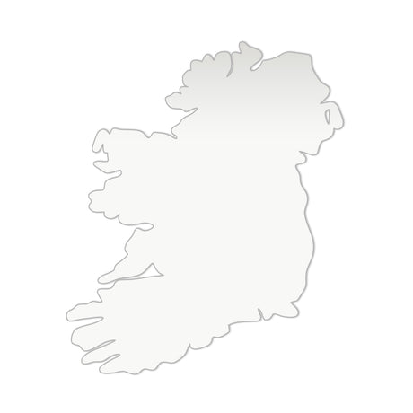 Acrylic Ireland Map Blanks - Irish Craft Map - Laserworksuk