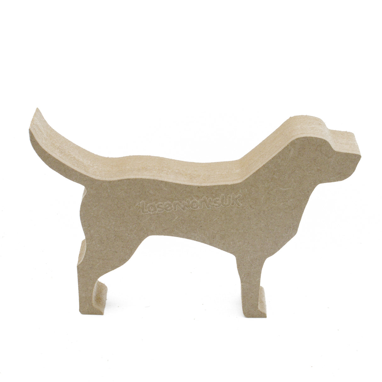 Freestanding Labrador Dog Breed Shapes - Laserworksuk