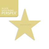 Star Shaped Acrylic Blanks - 25cm