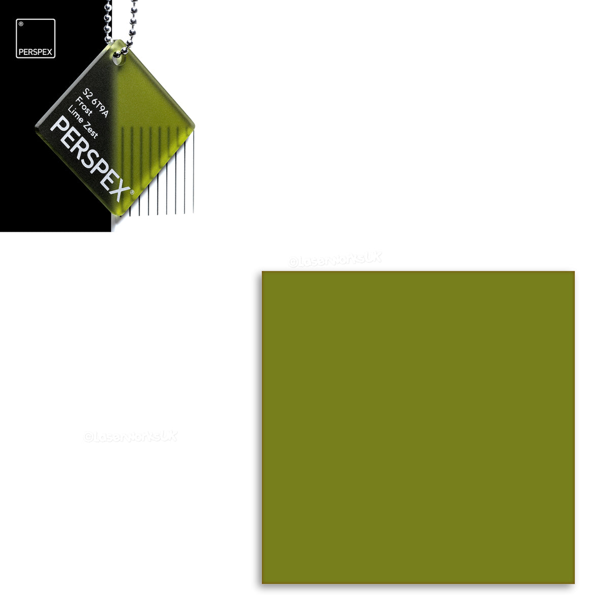Acrylic Square Blanks - (15cm Pack of 3)