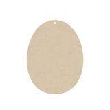 Blank Easter Eggs Craft Shapes - MDF Wooden Blank Tags Decoration - Laserworksuk