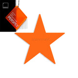 Star Shaped Acrylic Blanks - 25cm