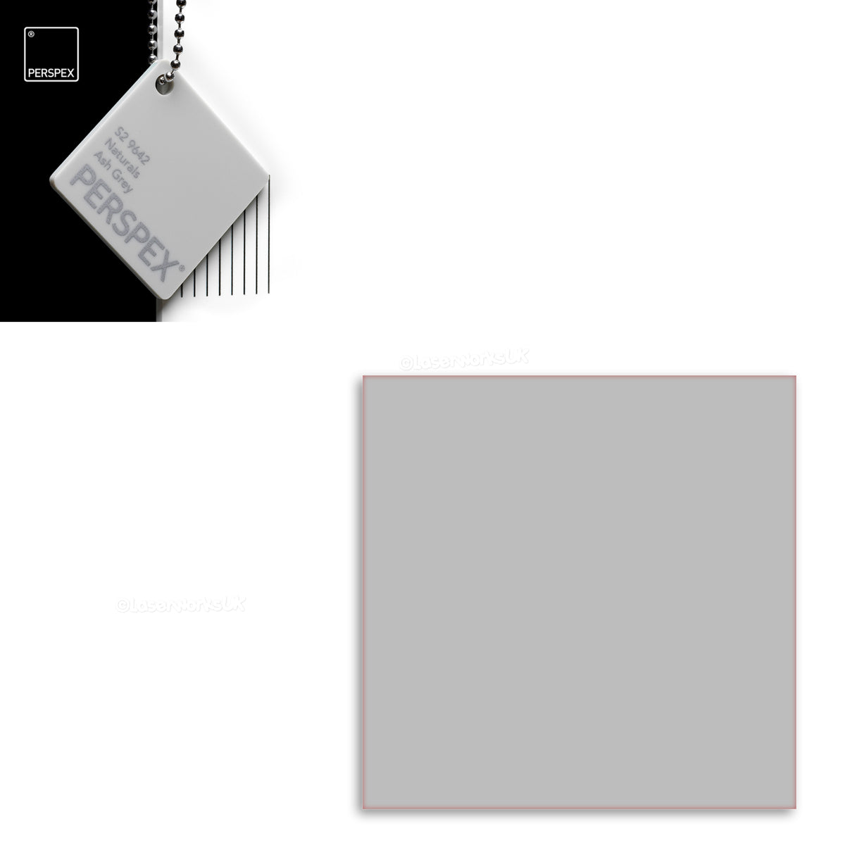 Acrylic Square Blanks - (15cm Pack of 3)