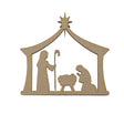 Nativity Scene - MDF Craft Blanks - Laserworksuk