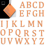 Acrylic 7.5cm High Letters & Numbers - 40+ Colours - Multi Buy Discounts - Laserworksuk