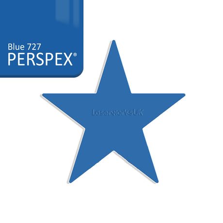Star Shaped Acrylic Blanks - 25cm - Laserworksuk