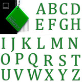 Acrylic 7.5cm High Letters & Numbers - 40+ Colours - Multi Buy Discounts - Laserworksuk