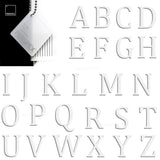 Acrylic 7.5cm High Letters & Numbers - 40+ Colours - Multi Buy Discounts - Laserworksuk