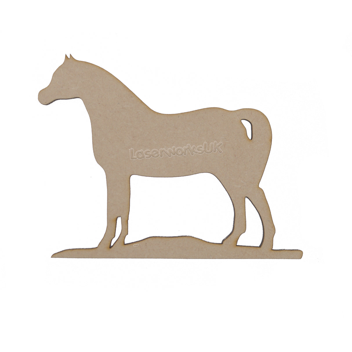 Wooden Pony MDF Craft Shapes - LaserworksUK